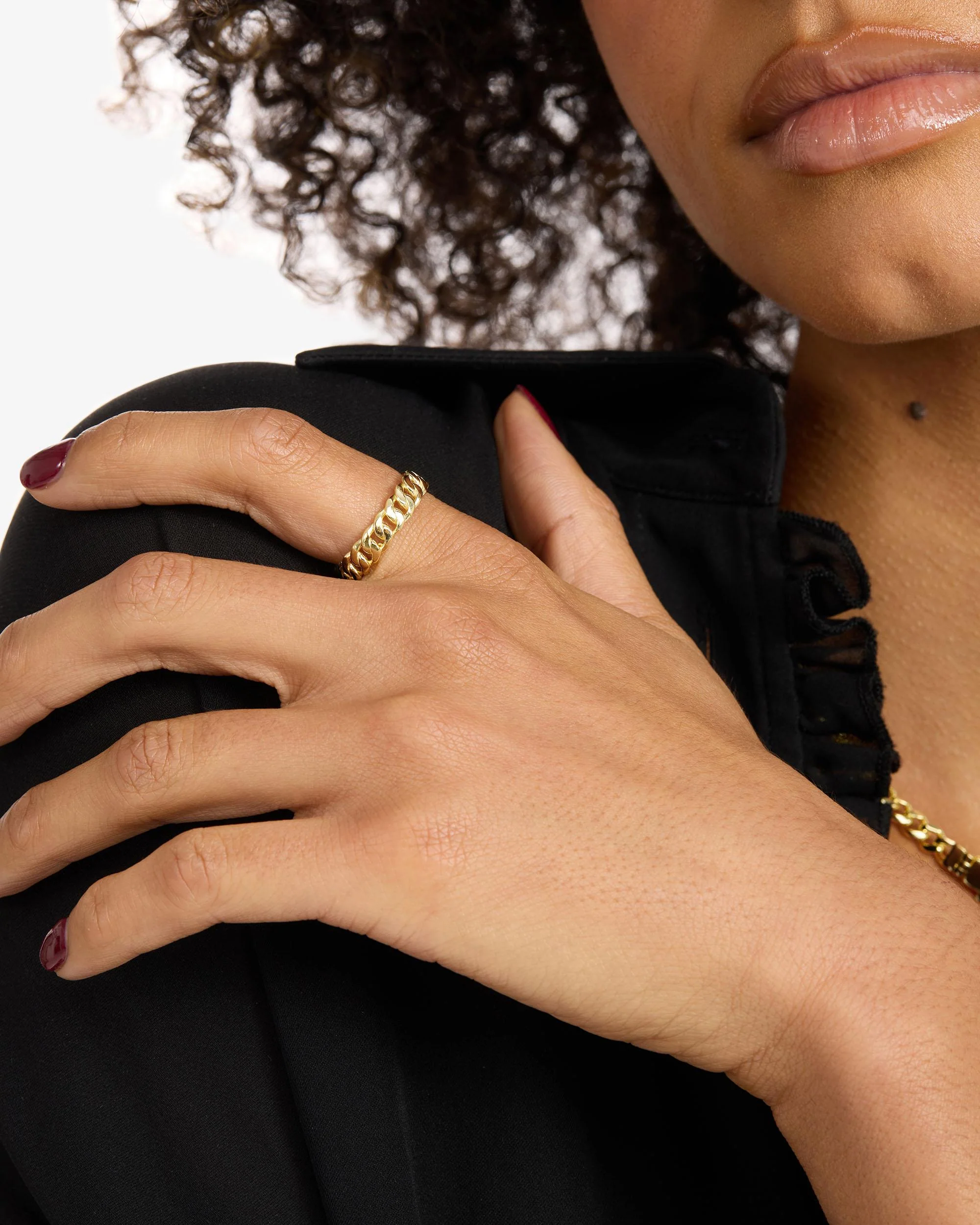 Julian 5mm Ring - Gold - Image 3