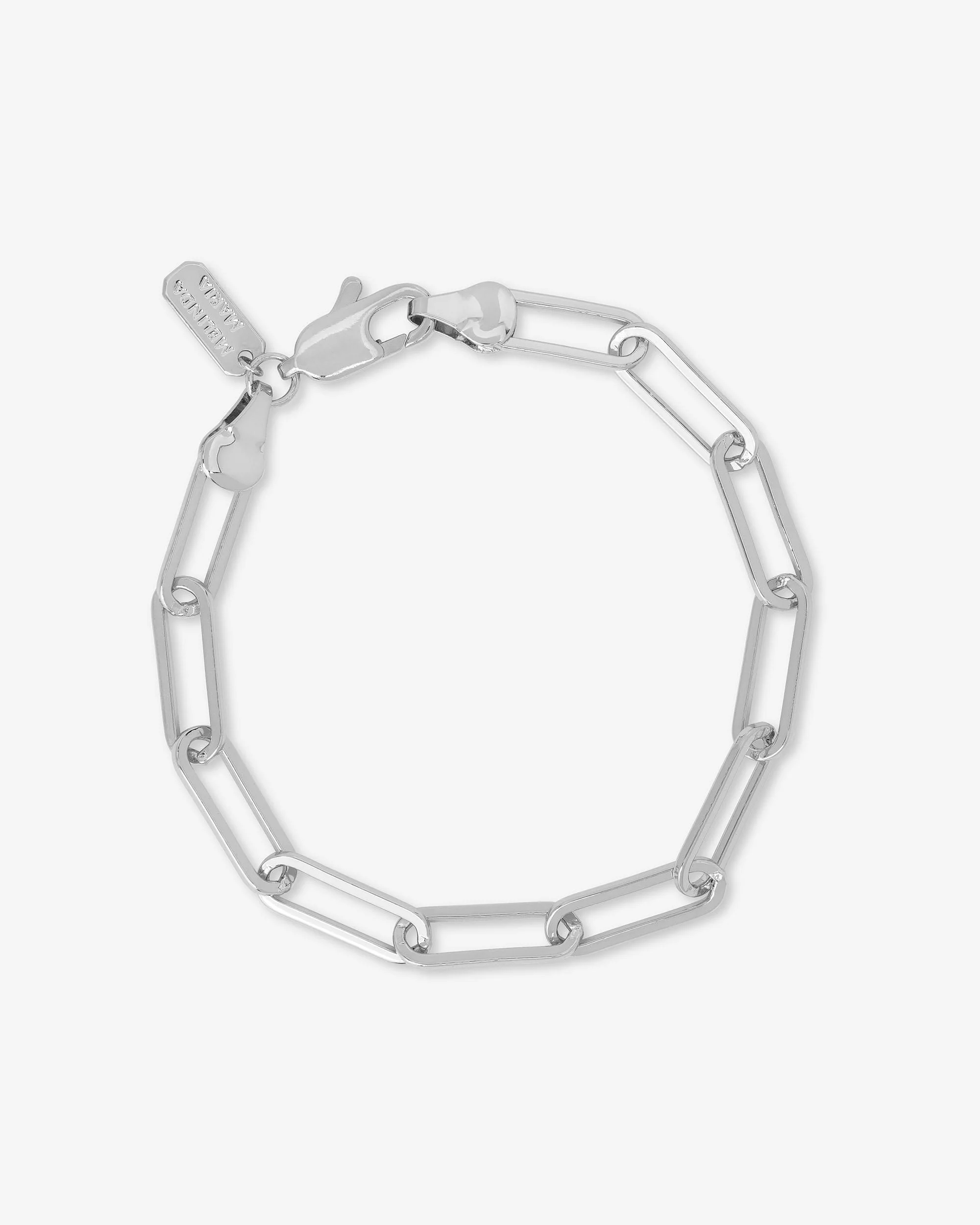 Samantha Chain Link Bracelet 5mm - Silver